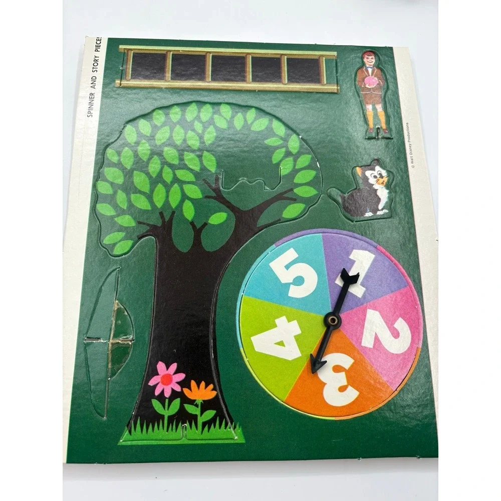 Friends Walt Disney Characters First Learning Games Vintage 1969 Complete‎